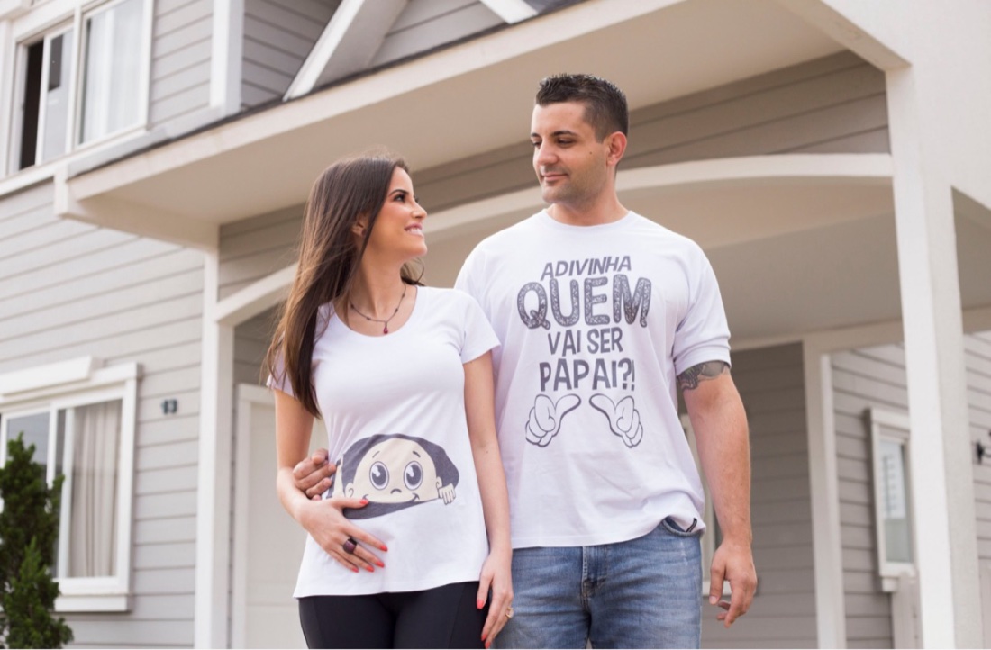 Camisetas Adivinha quem vai ser papai